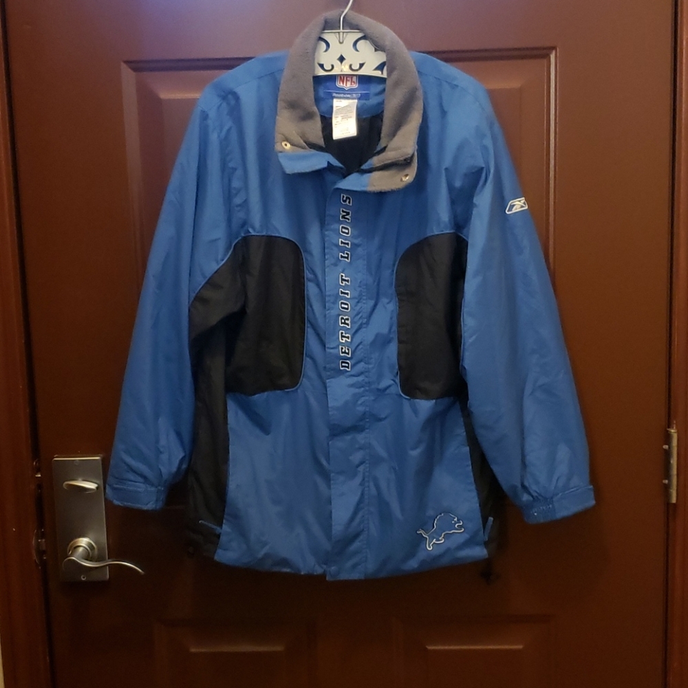 ***SOLD*** Detroit Lions NFL authentic Team jacket